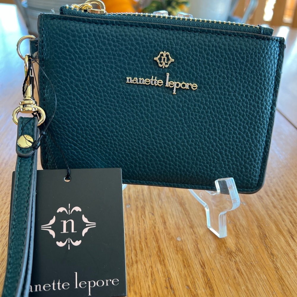 Wristlet wallet by Nanette Lepore Dark Teal - Picture 3 of 5